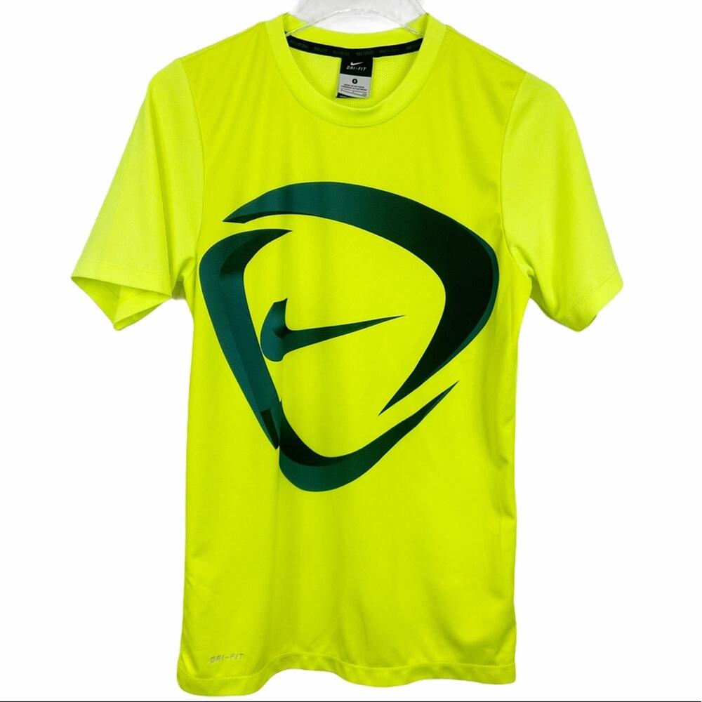 Nike Dri-Fit Neon Athletic Shirt Sz S